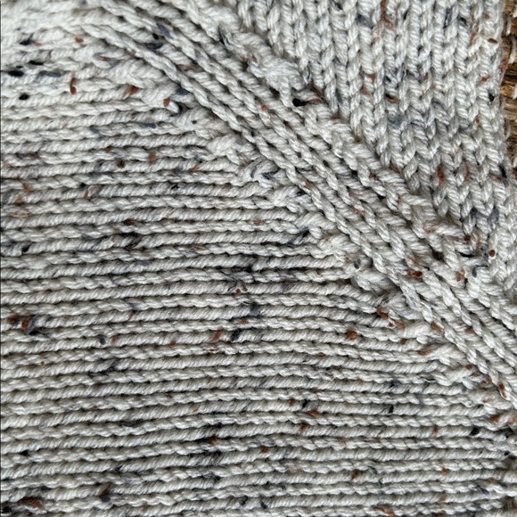 HAND KNIT kid’s sweater bundle-unisex-cable knit detail down center/sleeves - Picture 6 of 6